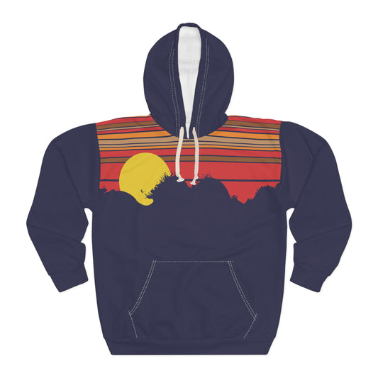 Barrel Waves Hoodie (Midnight Blue)