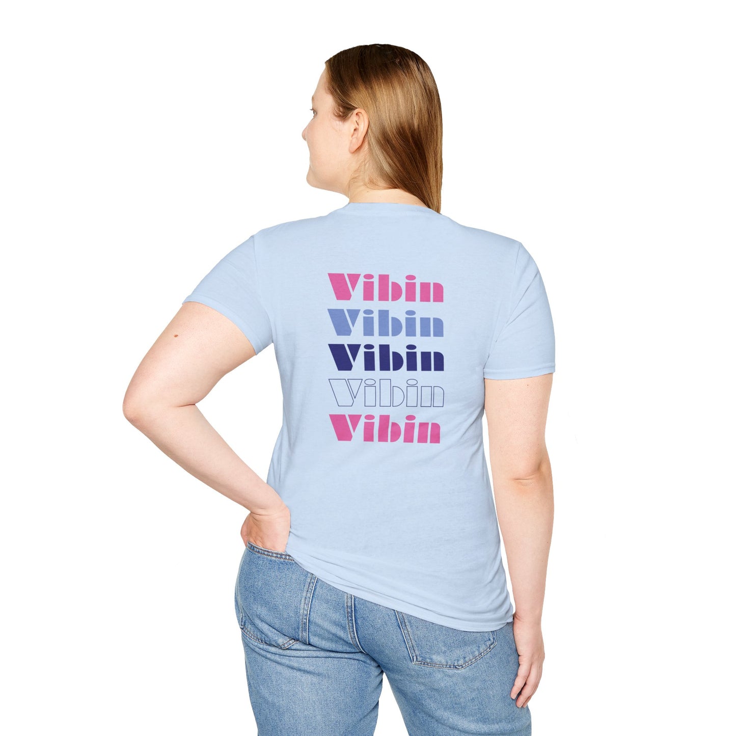 Pastel Choral vibin X5 Tee